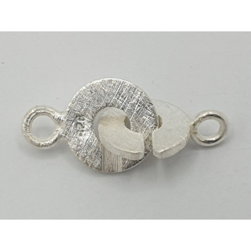 Schliesse 10x22mm Silber