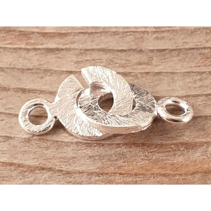 Schliesse 8x19mm Silber
