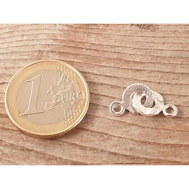 Schliesse 8x19mm Silber