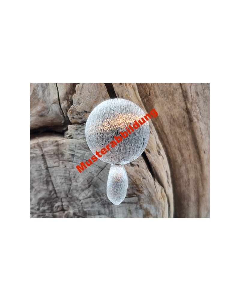 Steigbügel, Anhängeröse, 925 Silber rhodiniert (2 Stück)