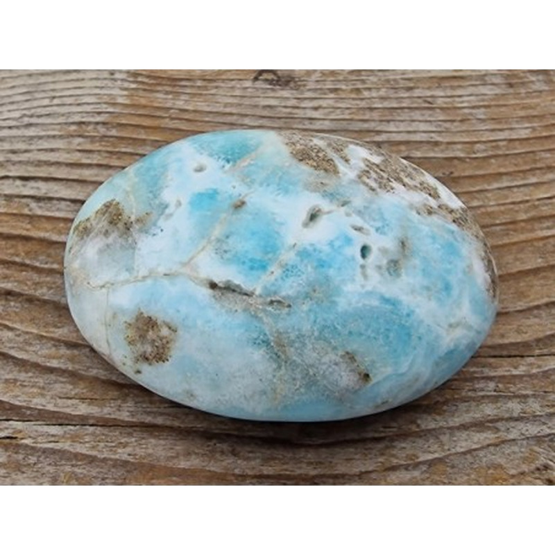 Blauer Aragonit Handschmeichler