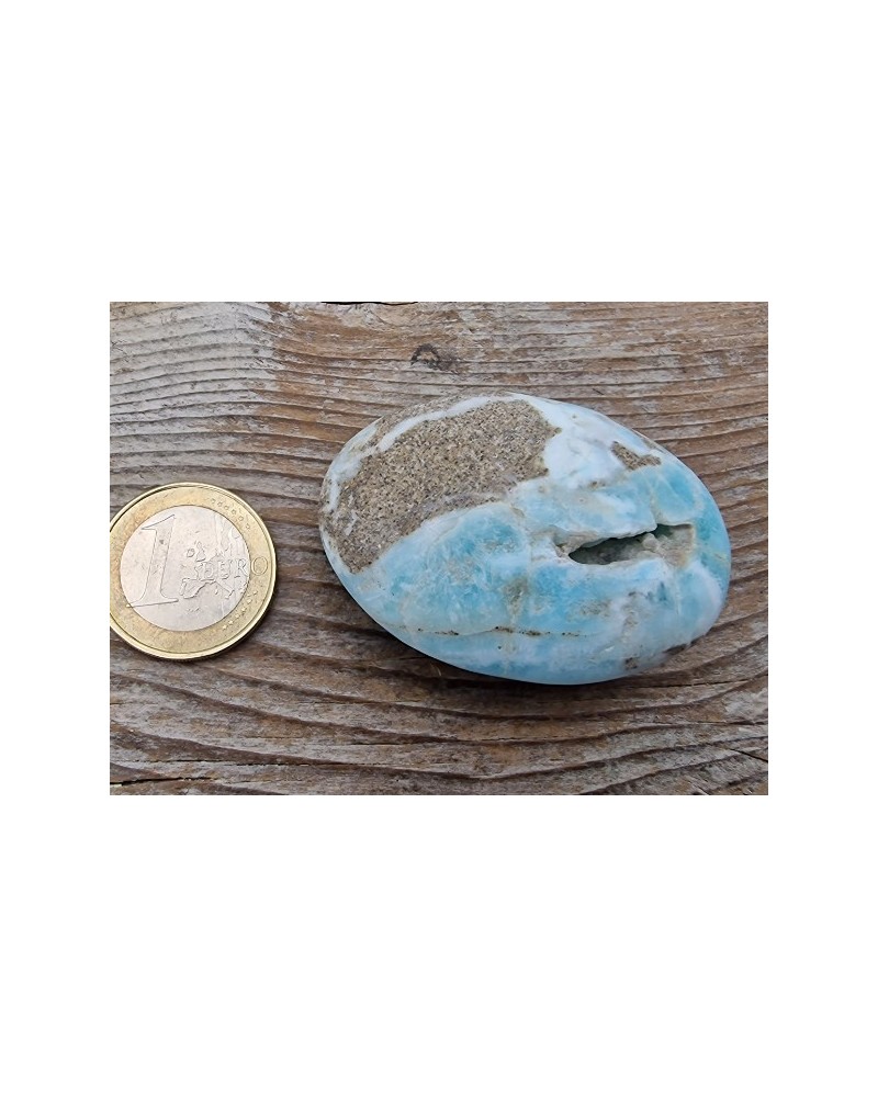 Blauer Aragonit Handschmeichler