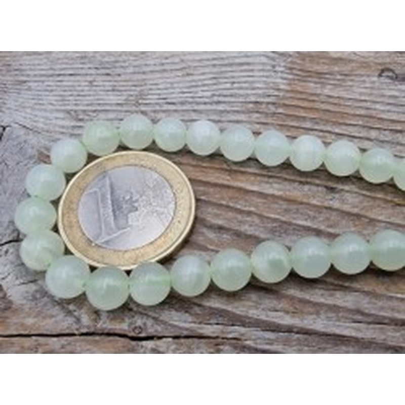 Grüne Calcitkette 6mm 2