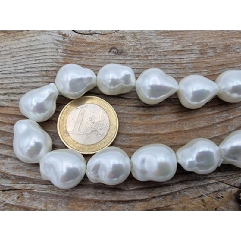 Shellperle 13x16mm