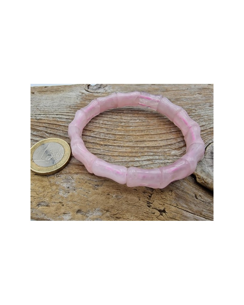 Rosenquarz 11mm Armband