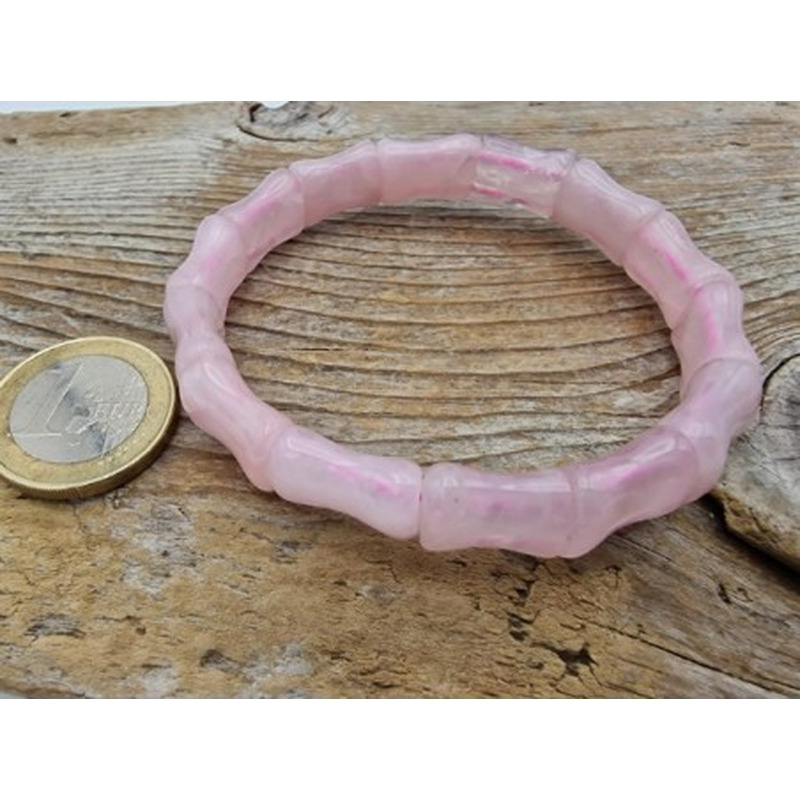 Rosenquarz 11mm Armband