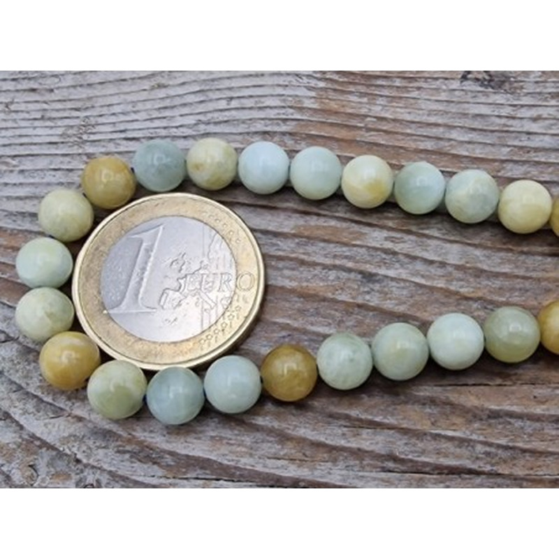 Aquamarinkette 6mm