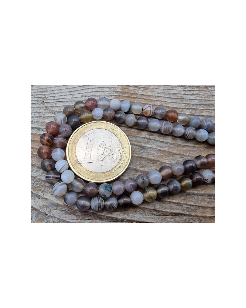 Botswanaachatkette 4mm