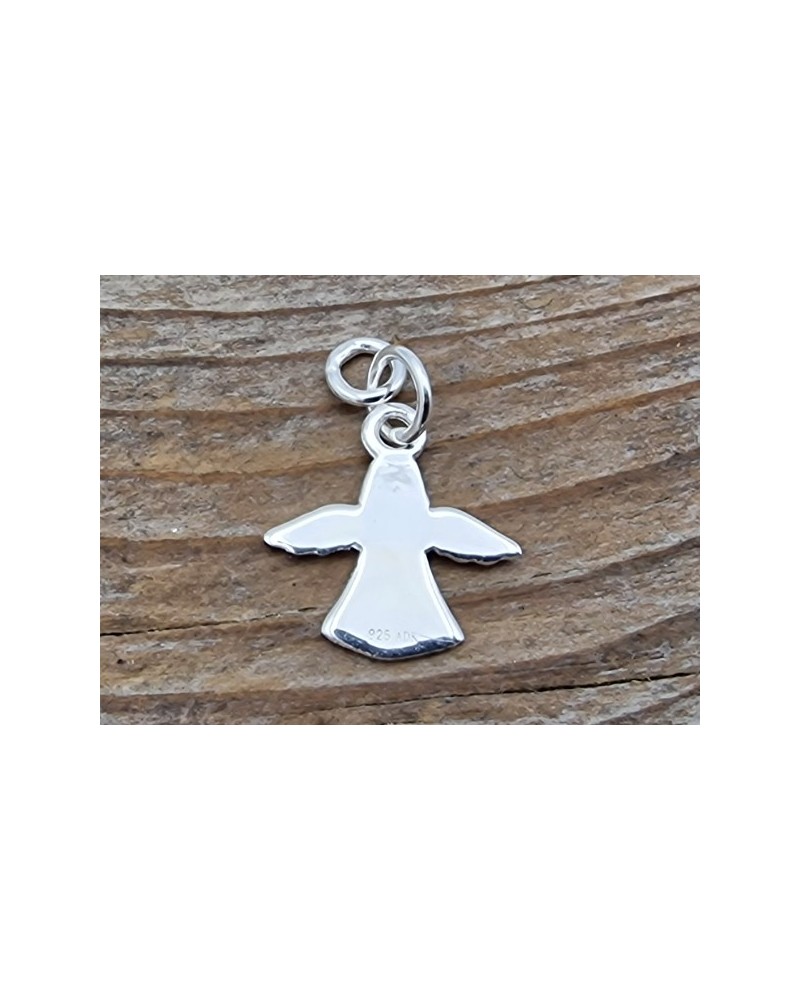 Charm Schutzengel 20mm, 925 Silber