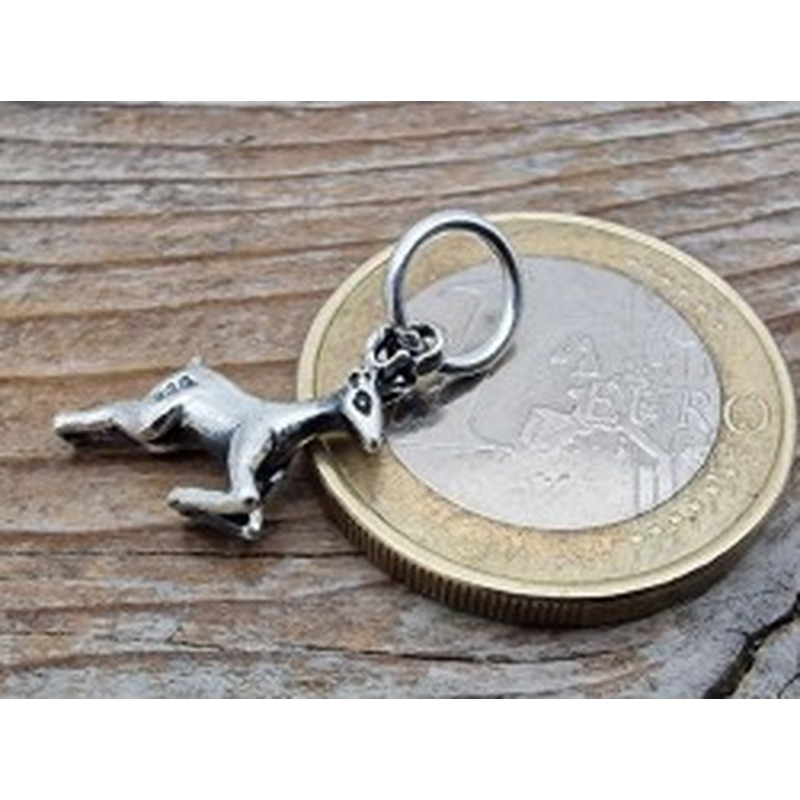 Charm Reh 18mm, 925 Silber 2