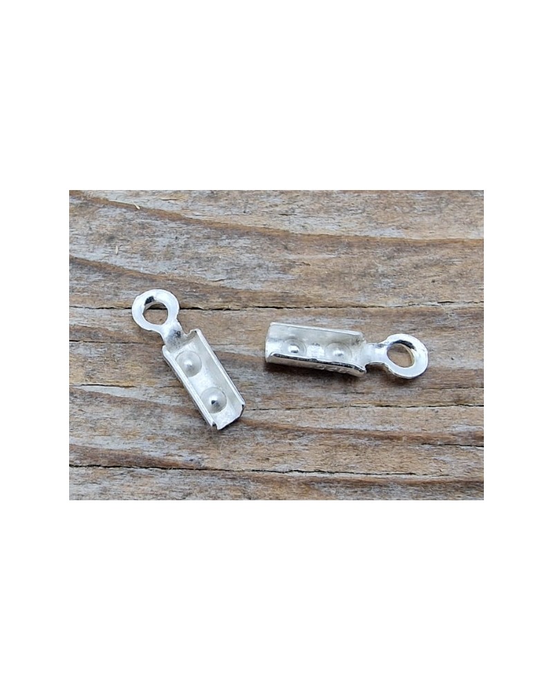 Bandende 1.5mm (2 Stk), 925 Silber
