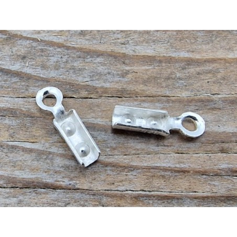 Bandende 1.5mm (2 Stk), 925 Silber