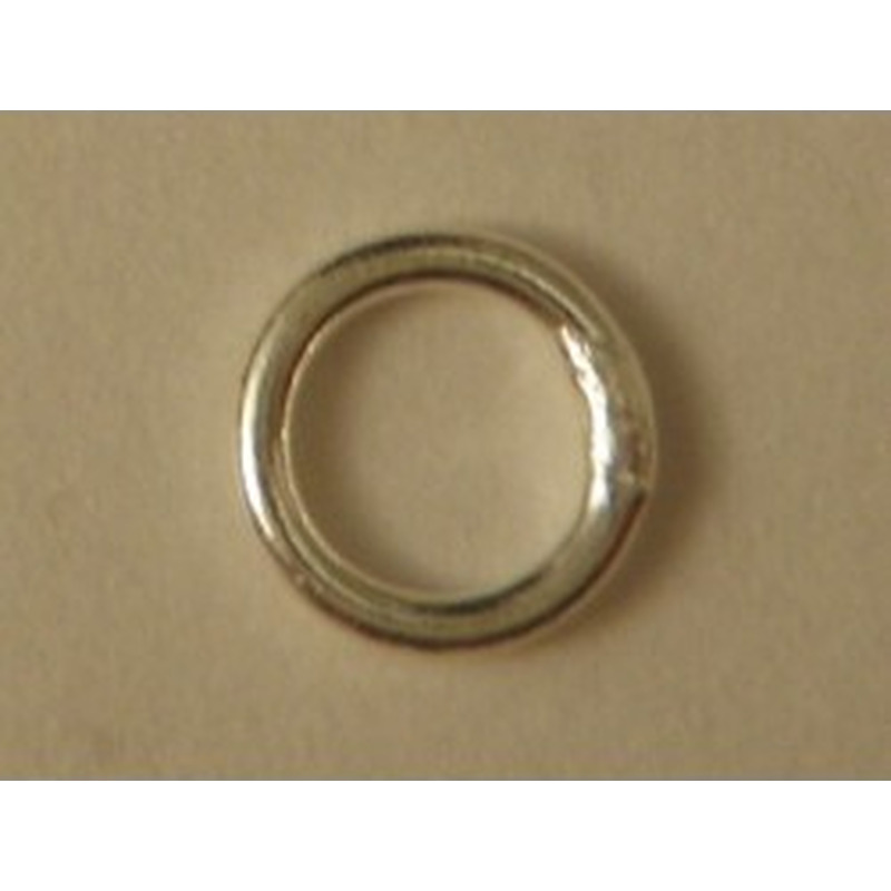 Ring 6mm, geschlossen, Silber