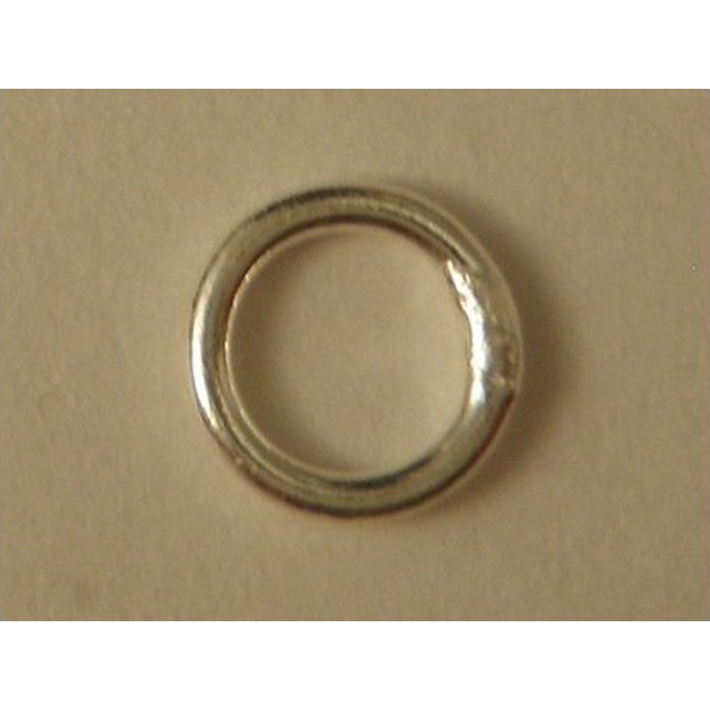 Ring 6mm, geschlossen, Silber