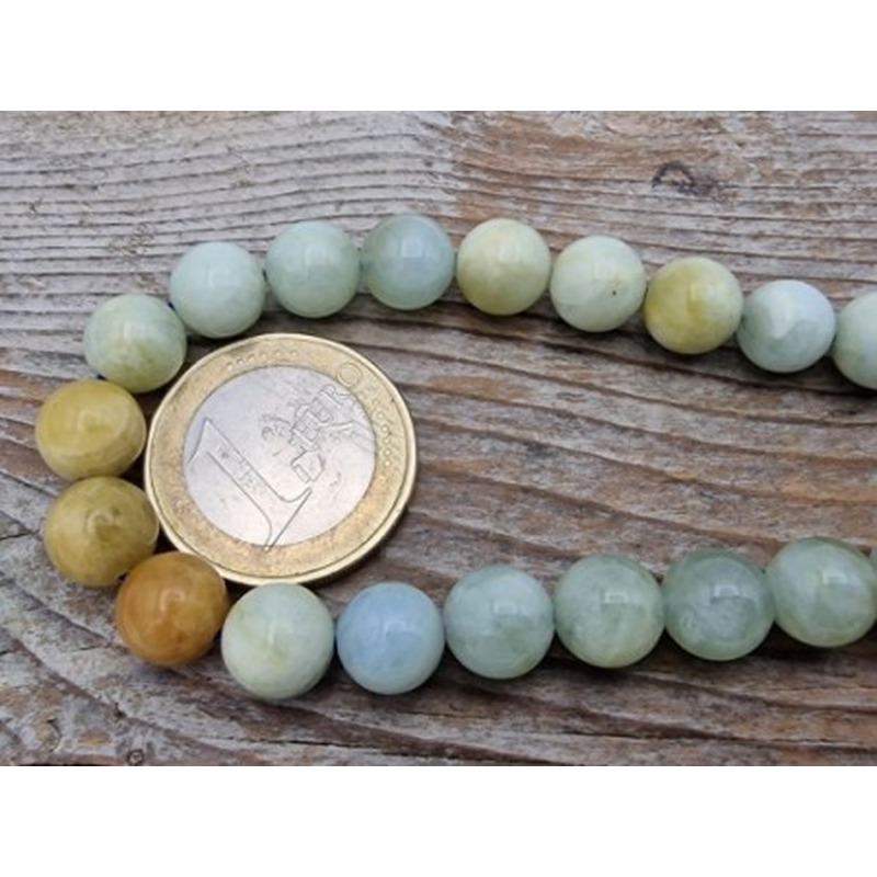Aquamarinkette 8mm