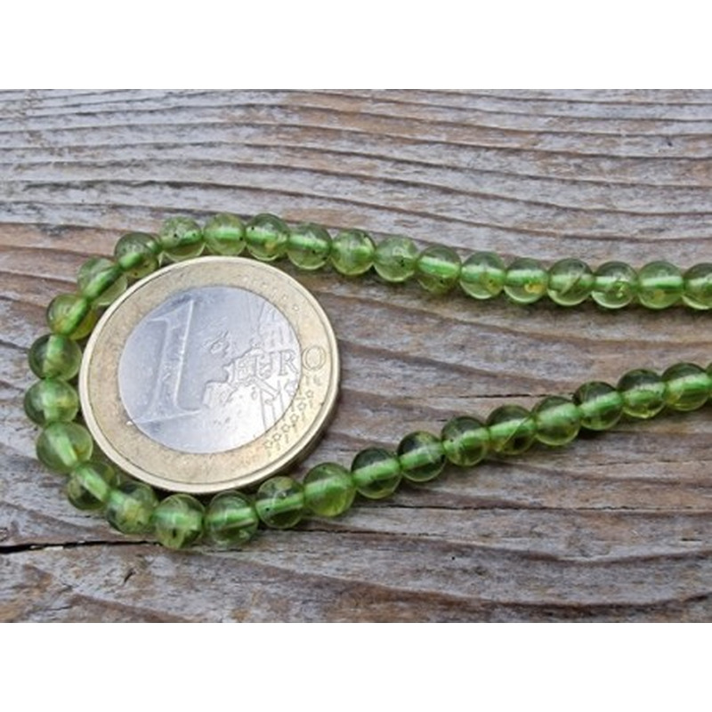 Olivinkette (Peridot) 4mm