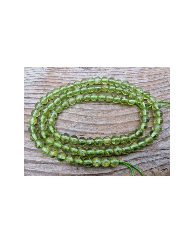 Olivinkette (Peridot) 4mm