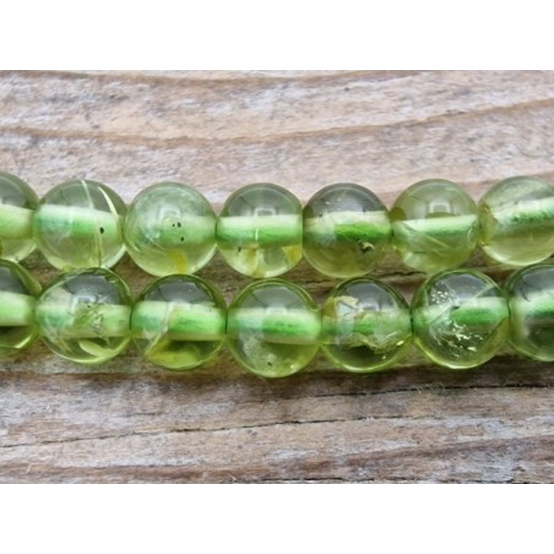 Olivinkette (Peridot) 4mm
