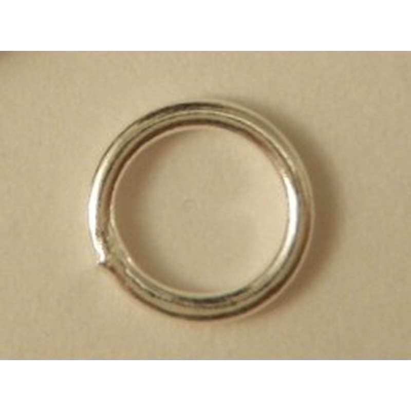 Ring 8mm, geschlossen, Silber
