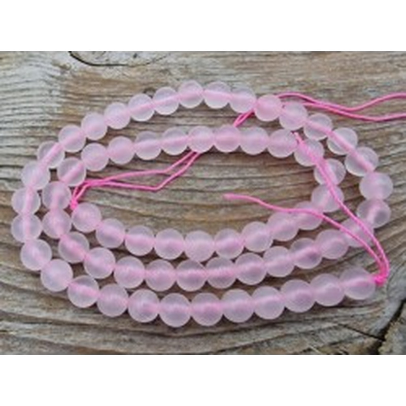 Pink Calcitkette 6mm 2