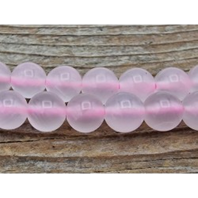 Pink Calcitkette 6mm