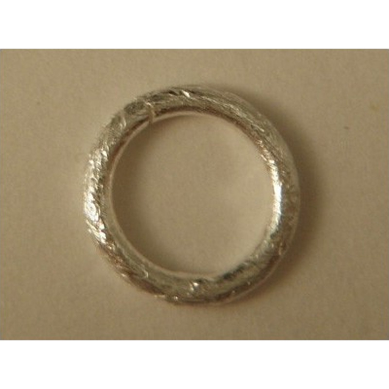 Ring 10mm, geschlossen, Silber