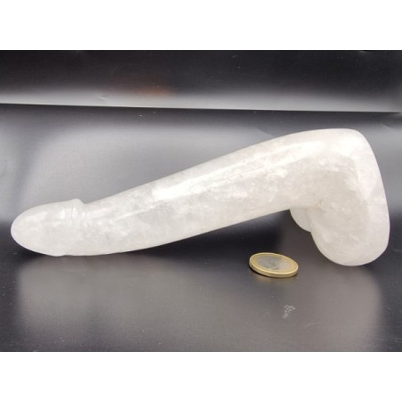 Bergkristall Phallus 180mm