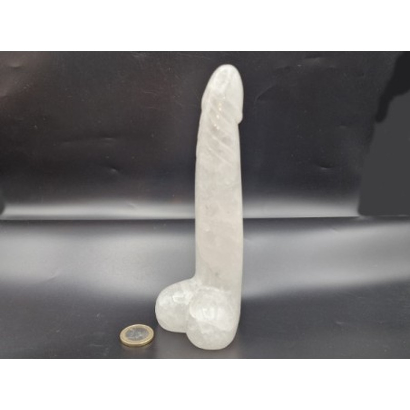 Bergkristall Phallus 180mm