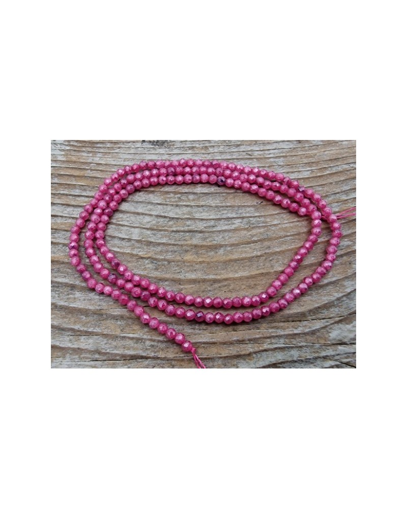 Zirkoniakette-stark funkelnd-facettiert 2mm