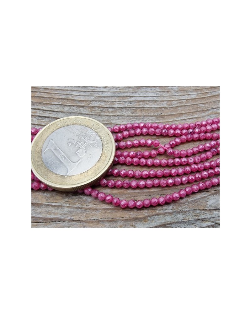 Zirkoniakette-stark funkelnd-facettiert 2mm