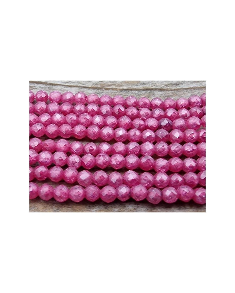 Zirkoniakette-stark funkelnd-facettiert 2mm