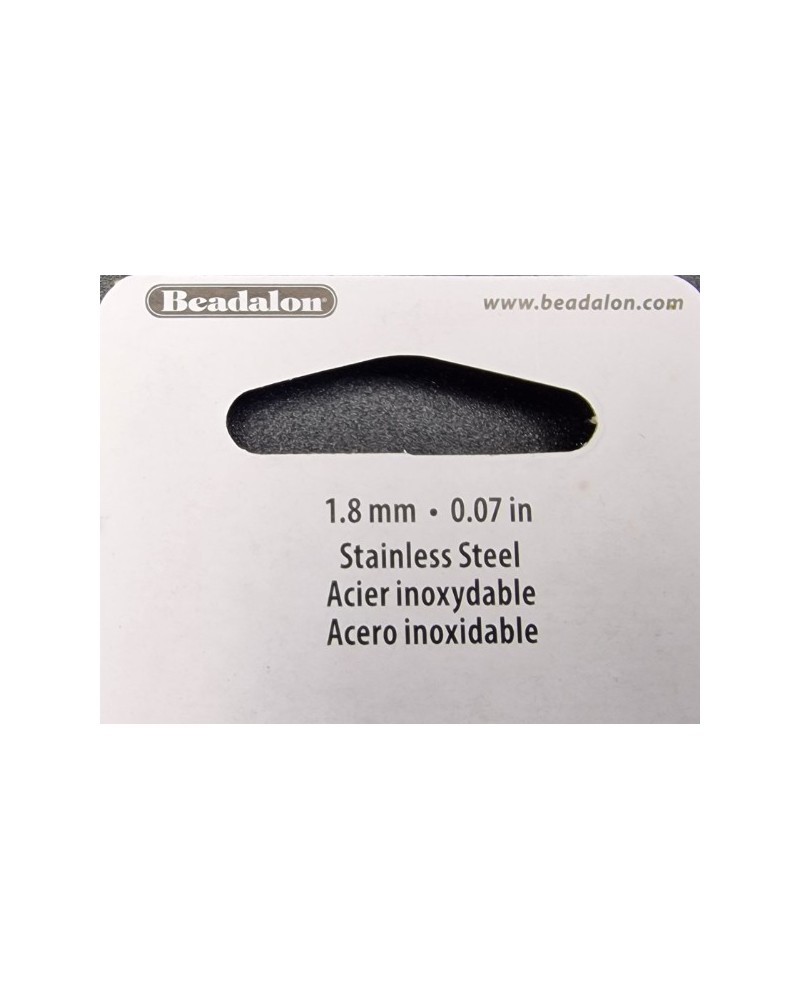 Quetschröhrchen 1.8mm, Edelstahl, 100 Stk