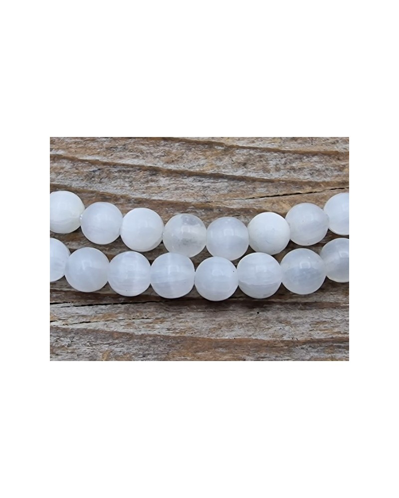 Selenitkette 4mm