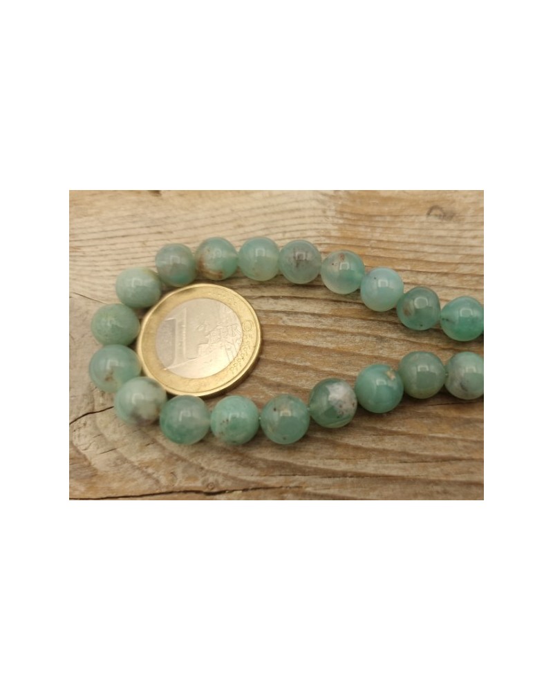 blau-grüne Andenopalkette 8mm