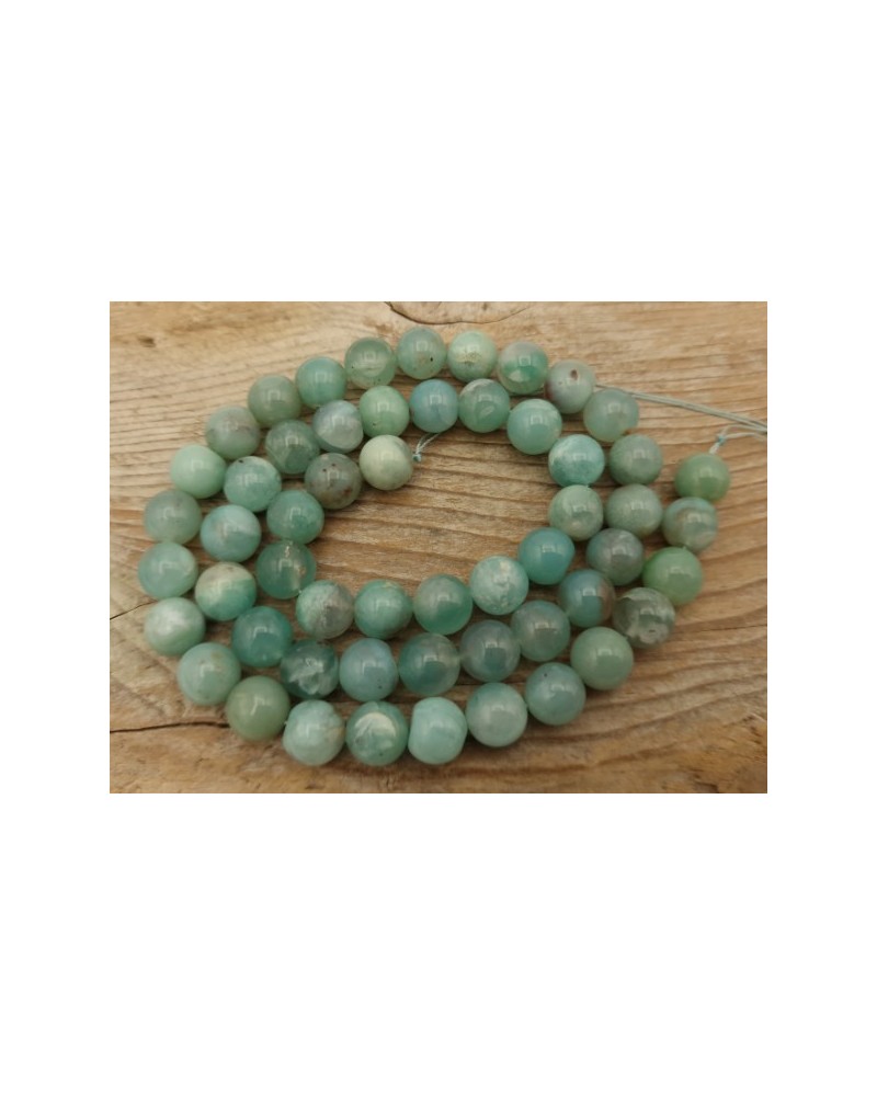 blau-grüne Andenopalkette 8mm