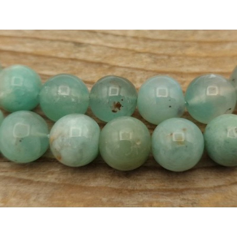 blau-grüne Andenopalkette 8mm