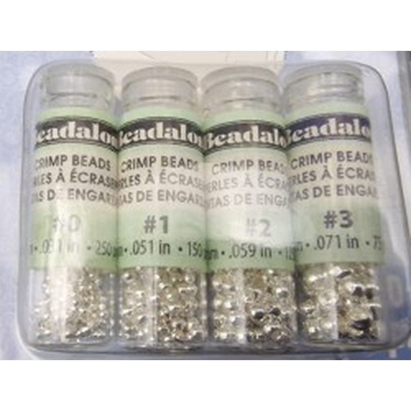 Quetschkugel Set, Messing versilbert, 600 Stk