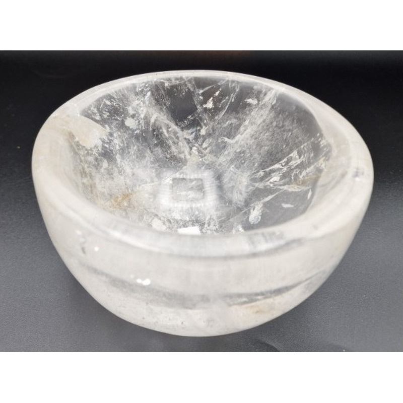 Bergkristall Schüssel Pot 130mm