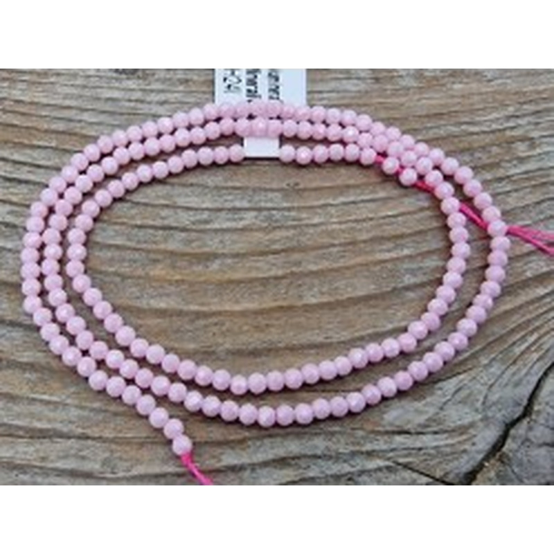 Zirkoniakette-stark funkelnd-facettiert 2mm 2
