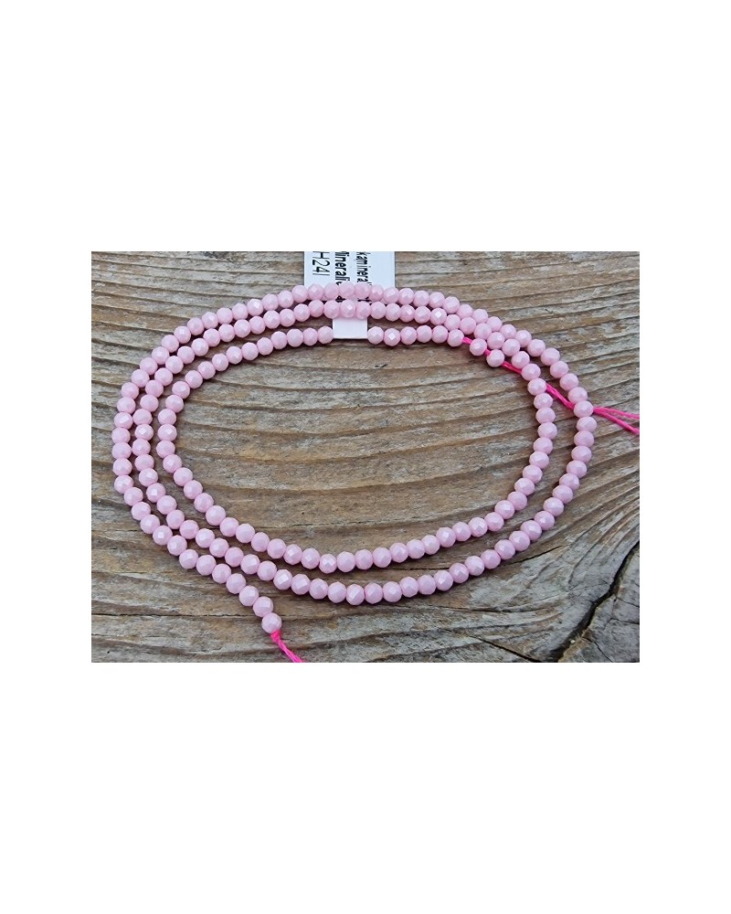 Zirkoniakette-stark funkelnd-facettiert 2mm
