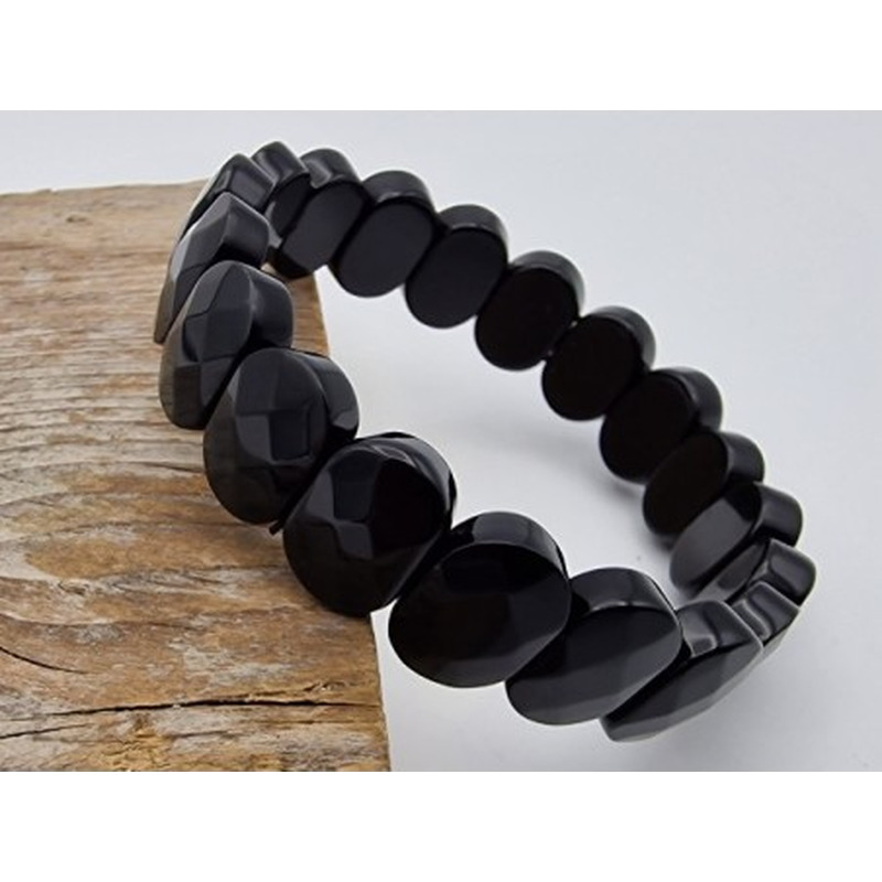 Regenbogenobsidian 14mm Armband