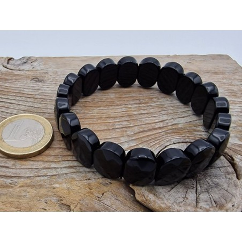 Regenbogenobsidian 14mm Armband