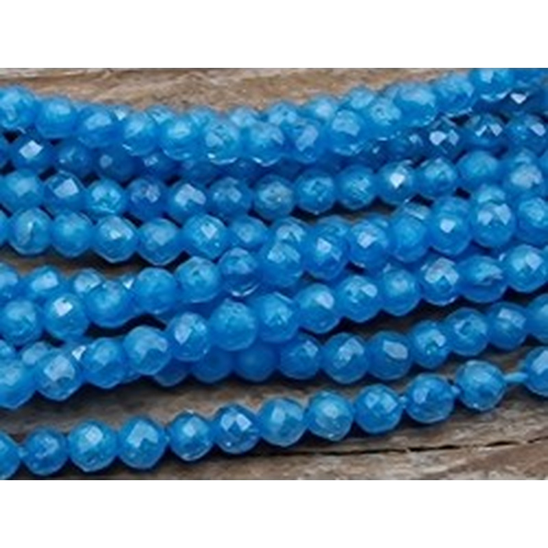 Zirkoniakette-stark funkelnd-facettiert 2mm