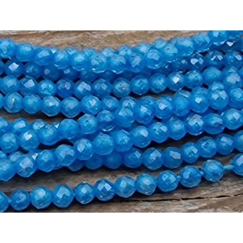 Zirkoniakette-stark funkelnd-facettiert 2mm
