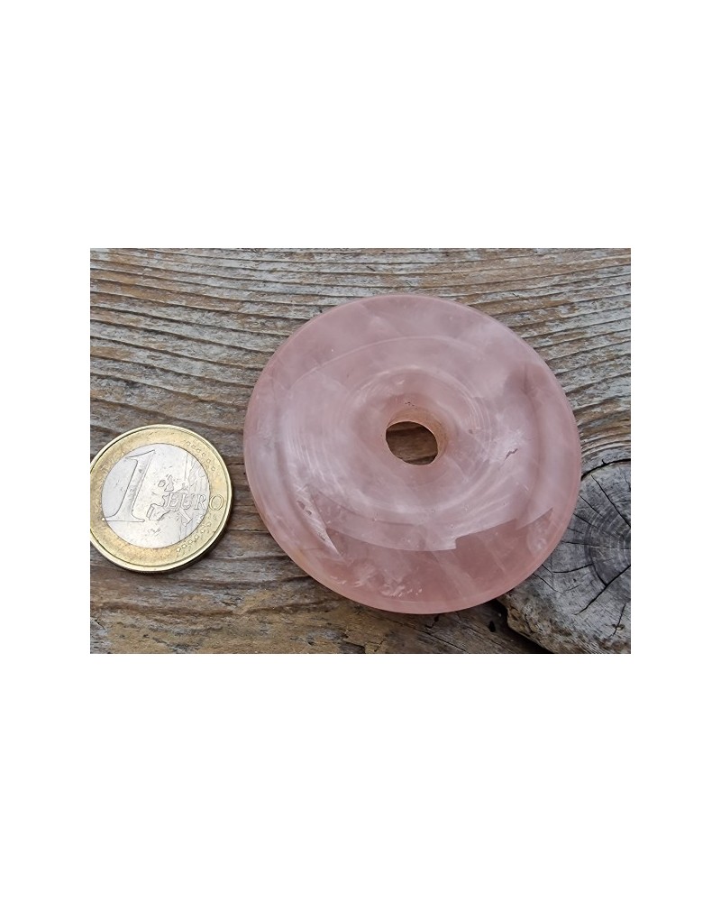 Rosenquarzdonut 50mm