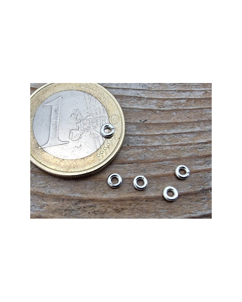 Spaltring 3mm, 925 Silber