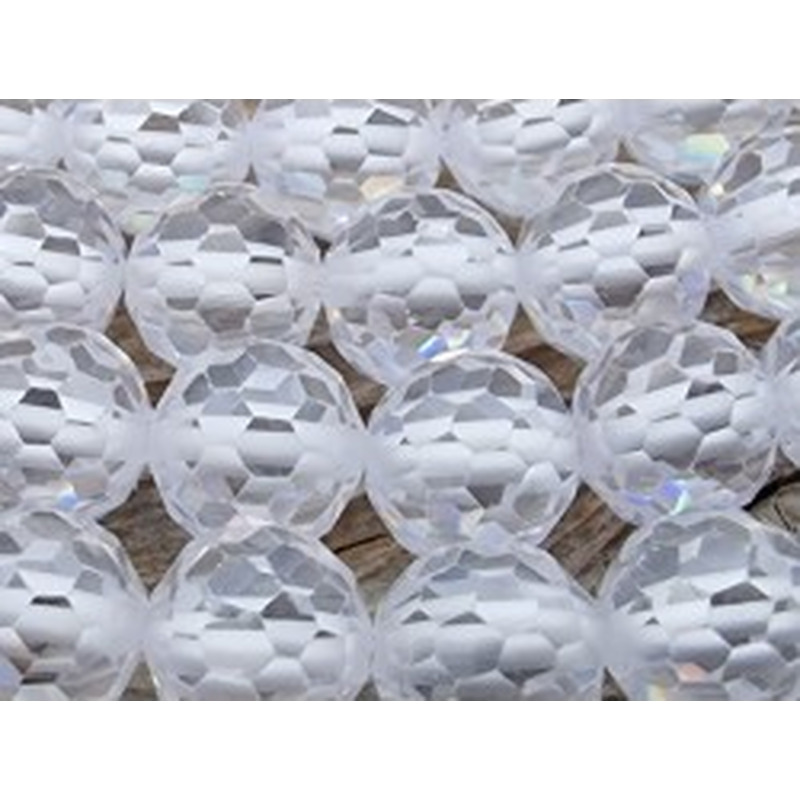 Zirkoniakette-stark funkelnd-facettiert 6mm