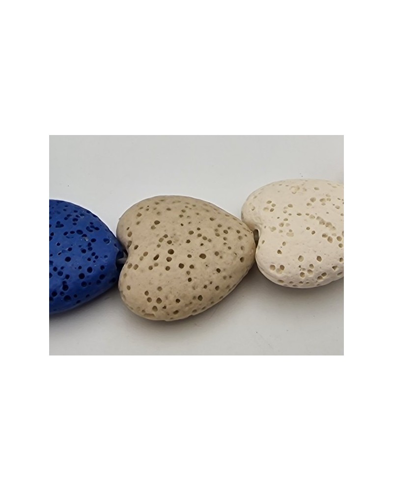 Lavakette Herz 20mm multicolor