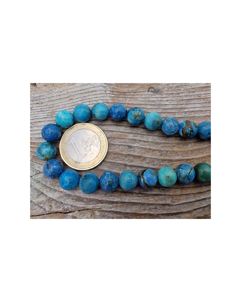 Blauer Opal Kette 8mm