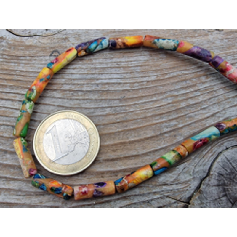 Imperial Jaspis Kette 4x13mm 2